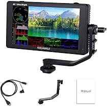 Amazon | Feelworld LUT6S 6インチ2600nit高輝度HDR/3D LUT波形